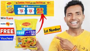Maggi Travel Bonanza Win FREE 350₹ Makemytrip Voucher