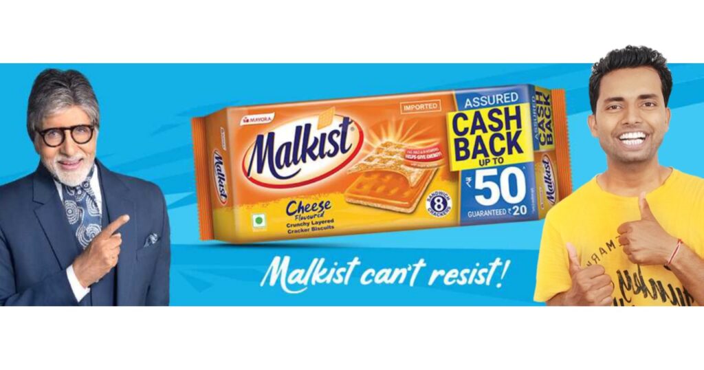 How to Redeem Malkist Cheese Biscuit Assured Cashback 50 Rupees New Offer Pack in 2023, How to Redeem Malkist Cheese Biscuit Assured Cashback Offer Pack in 2023,