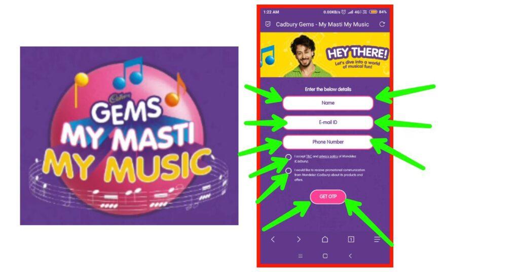 Cadbury Gems My Masti My Music New Offer Contest, Cadbury Gems My Masti My Music Offer, Cadbury Gems My Masti My Music Contest Participate, Cadbury Gems My Masti My Music Contest Join, Cadbury Gems My Masti My Music Contest Win Prizes, Cadbury Gems My Masti My Music New Offer 2023,