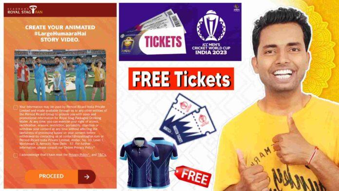 Royal Stag Fan Win World Cup Cricket Tickets . Total Stag Fan Win World Cup Cricket Free Ticket & Jersey . Royal Stag Fan New Offer Contest . Royal Stag Fan World Cup Cricket Ticket Win New Offer Contest .