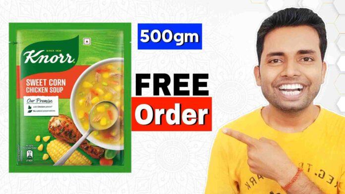 Free Shopping Offer, Knorr Soup Free Order , Knorr Soup Free Shopping Offer, Today Free Shopping Offers,